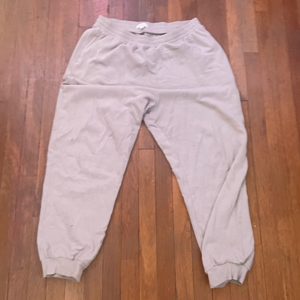 Colsie Sweatpants, Beige, XL